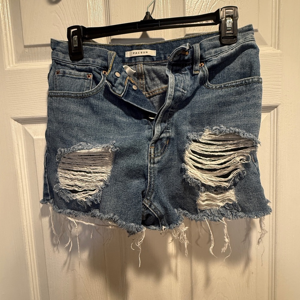 PacSun Blue Denim Shorts